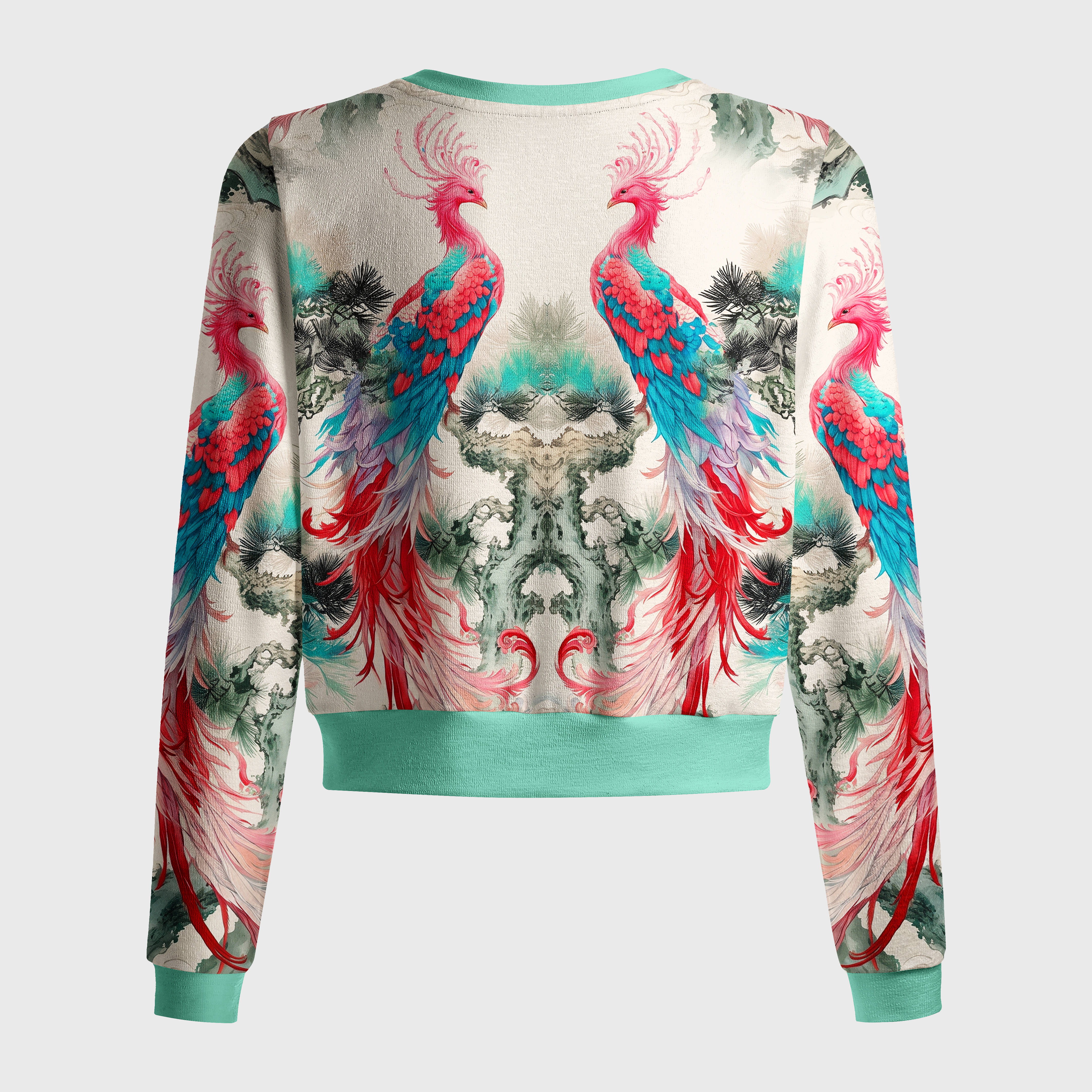 Tokyo-Tiger Twin Phoenixes Of The Sacred Grove Women's Lightweight Cardigan
