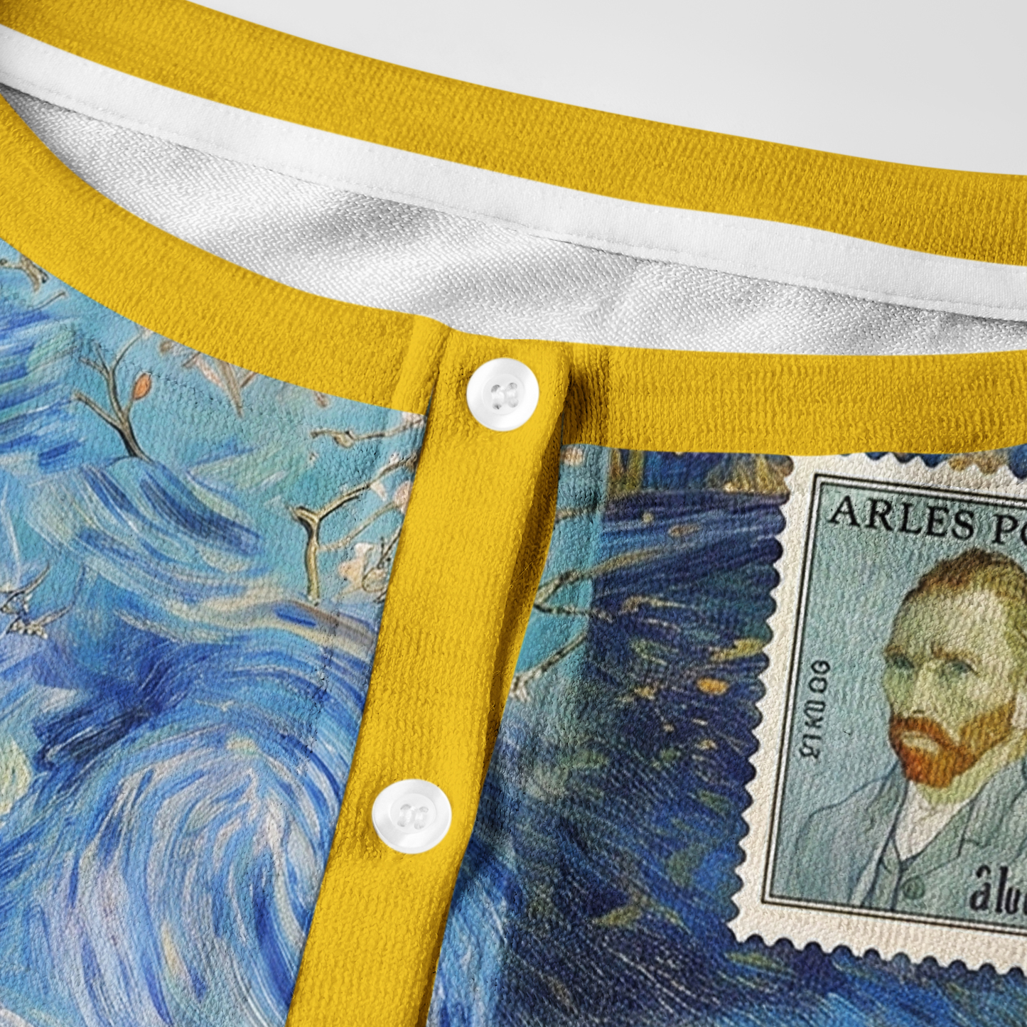 Tokyo-Tiger Van Gogh Art Collage Women's Lightweight Cardigan