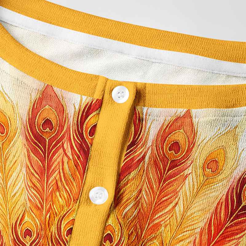 Tokyo-Tiger Golden Phoenix Radiance Women's Lightweight Cardigan
