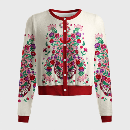 Tokyo-Tiger Floral Tiger Women's Lightweight Cardigan