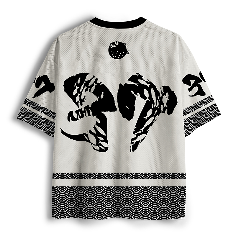 Tokyo-Tiger Funny To A Lifetime No.37 Mesh Jersey
