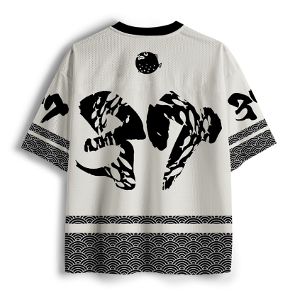 Tokyo-Tiger Funny To A Lifetime No.37 Mesh Jersey