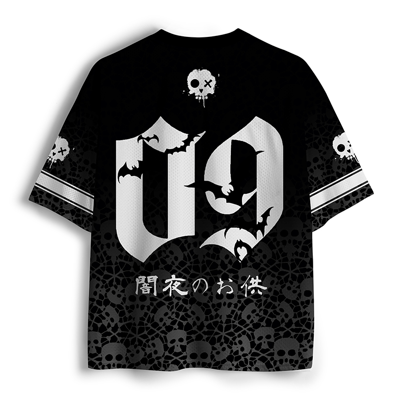 Tokyo-Tiger Ghost Cat Buddy Mesh Jersey