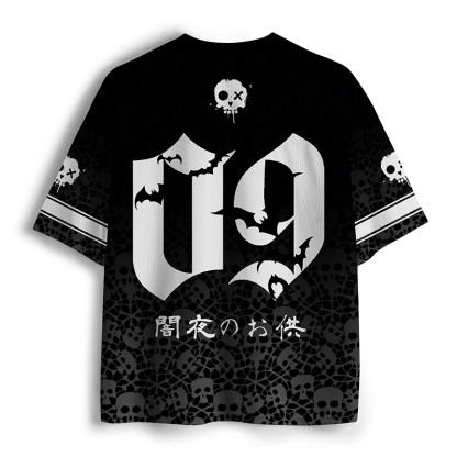 Tokyo-Tiger Ghost Cat Buddy Mesh Jersey