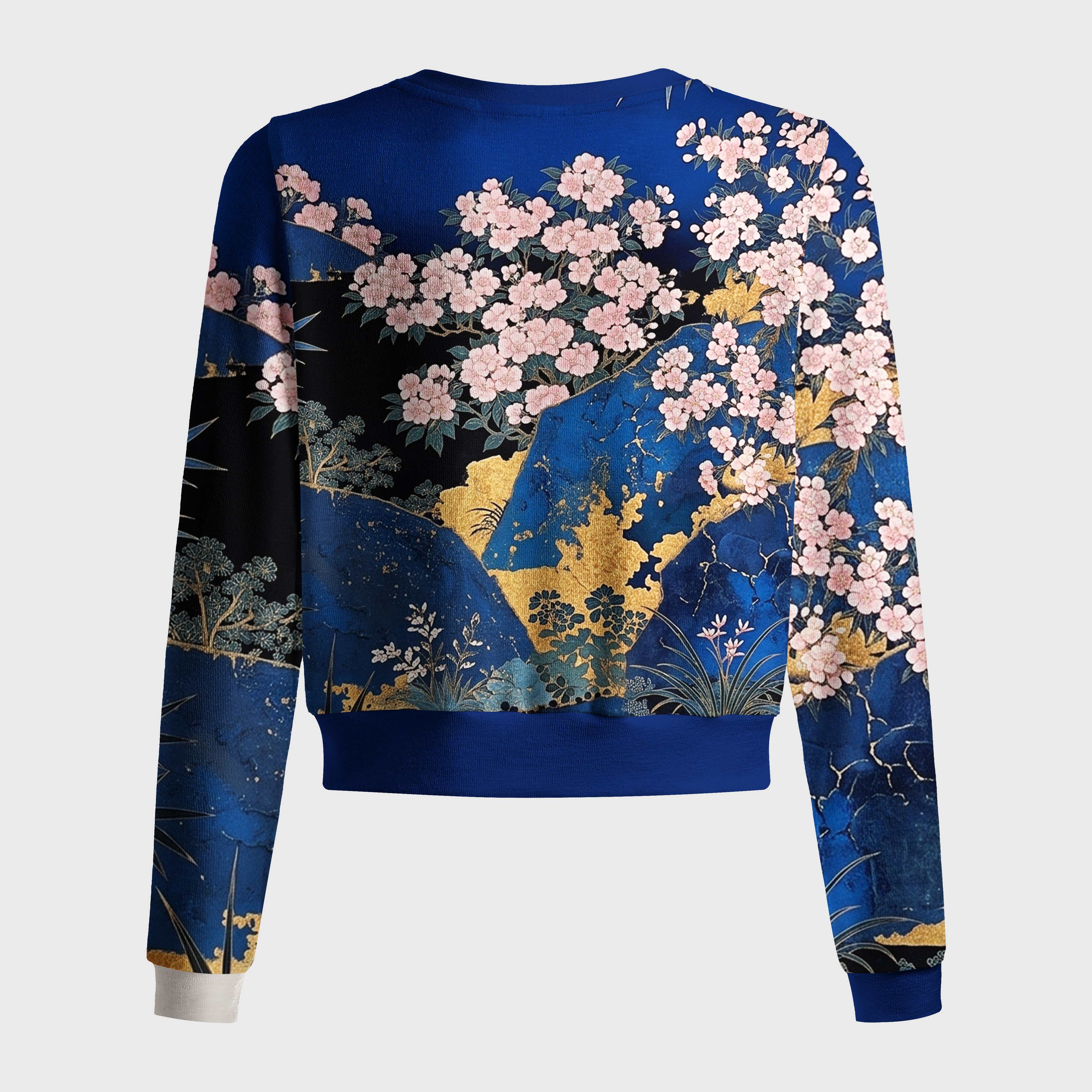 Tokyo-Tiger Graceful Beauty In An Oriental Garden Women's Lightweight Cardigan