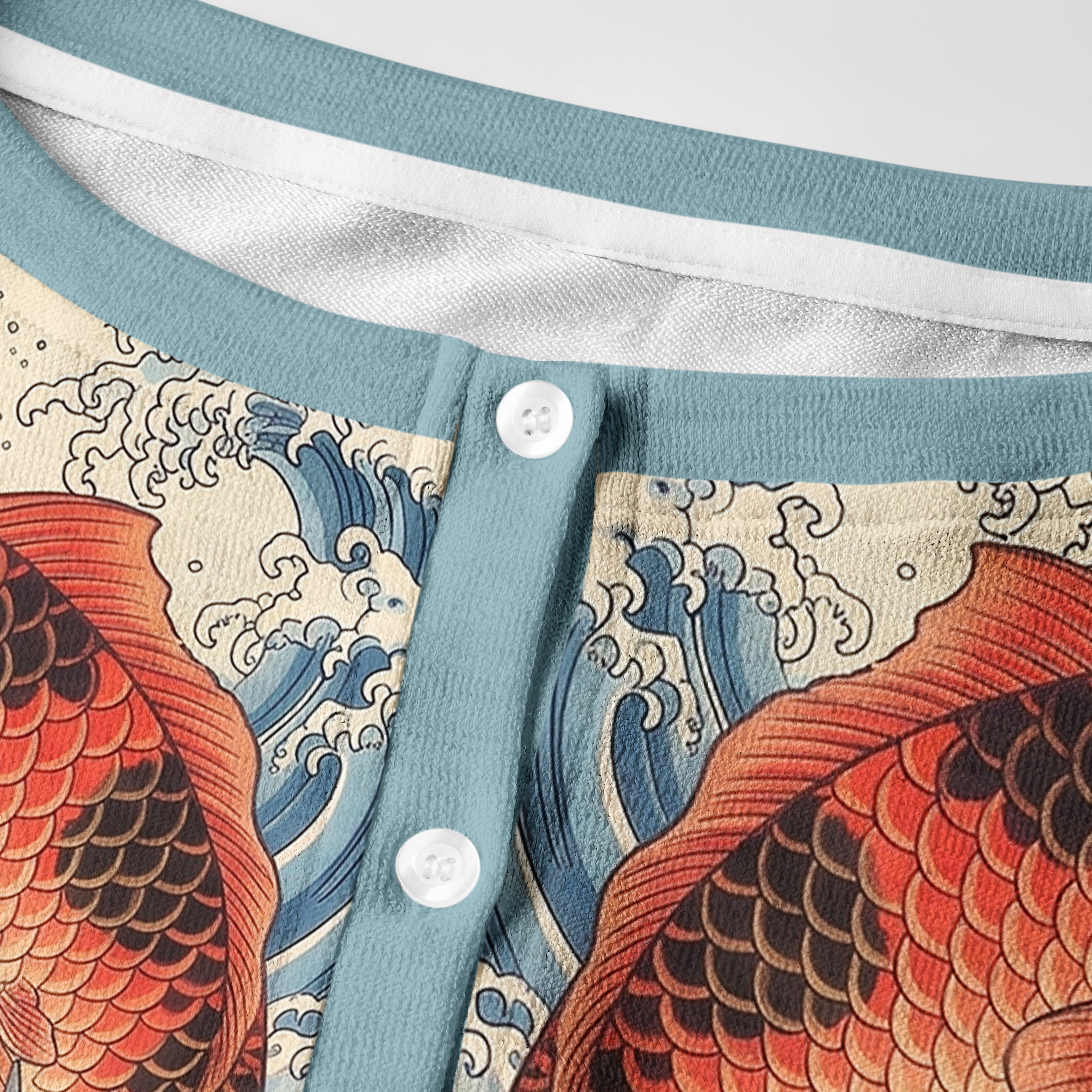 Tokyo-Tiger Ukiyo-E Cat Geisha Koi Fish Women's Lightweight Cardigan