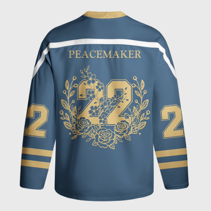 Tokyo-Tiger AWE:Armed With Empathy Long-Sleeve Hockey Jersey