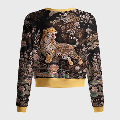 Tokyo-Tiger Roaring Lion Of The Orient Women's Lightweight Cardigan