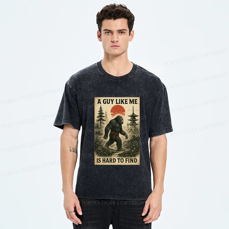 Tokyo-Tiger Hidden Monster Washed T-Shirt