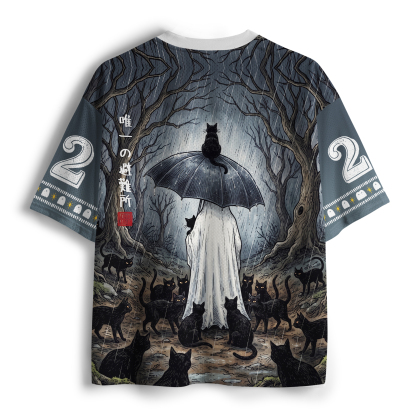 Tokyo-Tiger Ghost Cat Shelter Mesh Jersey