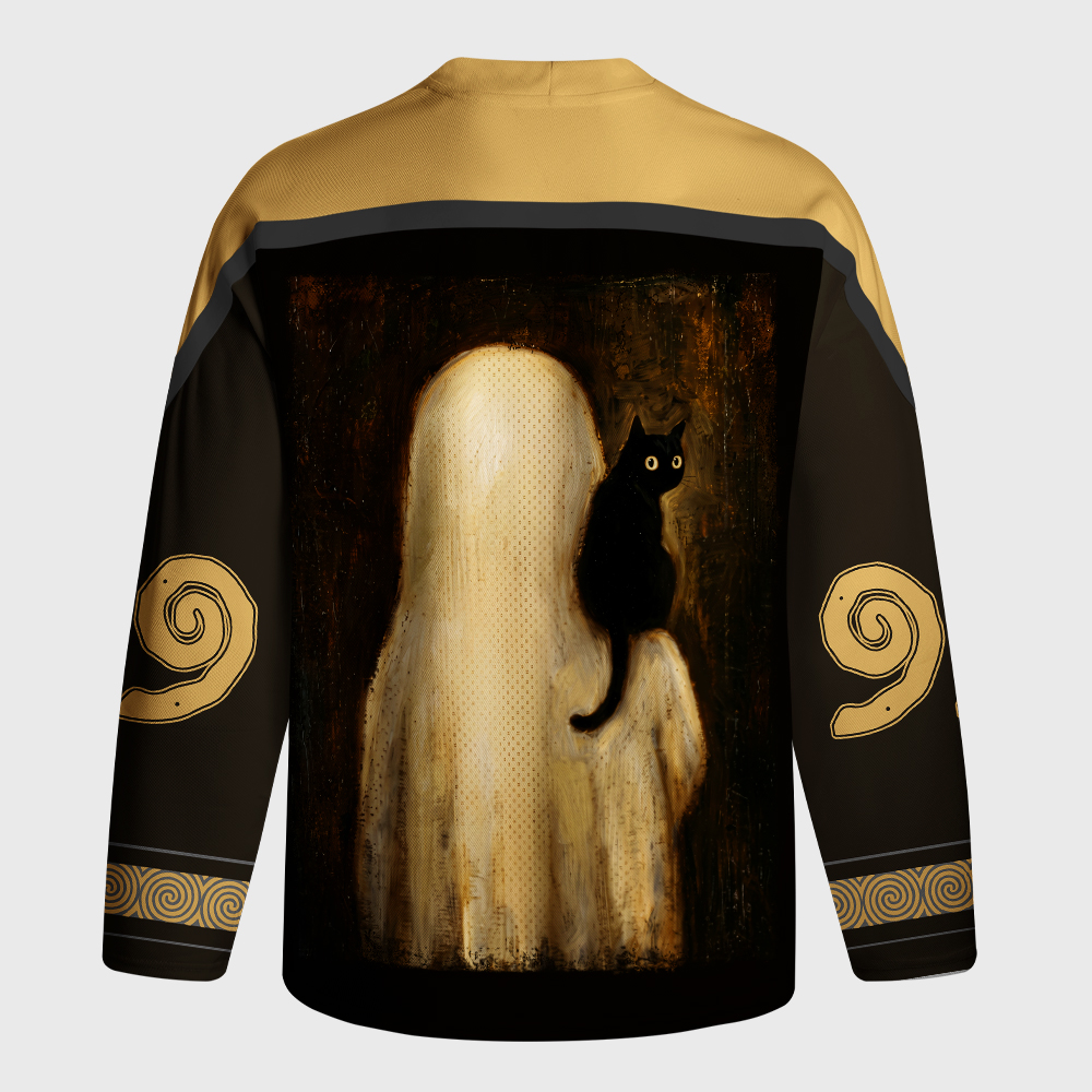 Tokyo-Tiger No Hope But A Cat Long-Sleeve Hockey Jersey