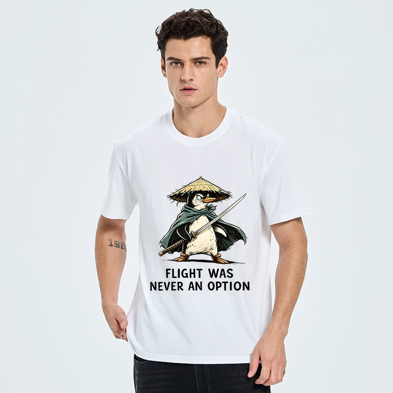 Tokyo-Tiger Samurai Penguin Classic T-Shirt