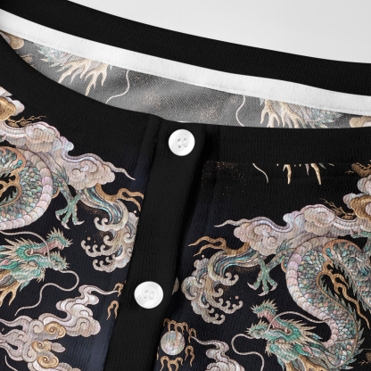 Tokyo-Tiger Mystic Dragon Of The Night Sky Women's Lightweight Cardigan