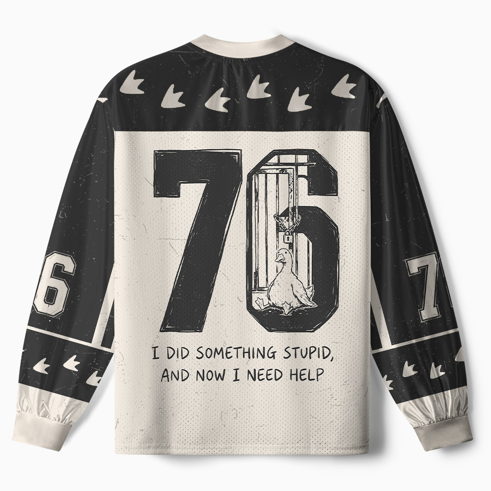 Tokyo-Tiger Silly Mistake Paneled Long Sleeve Jersey