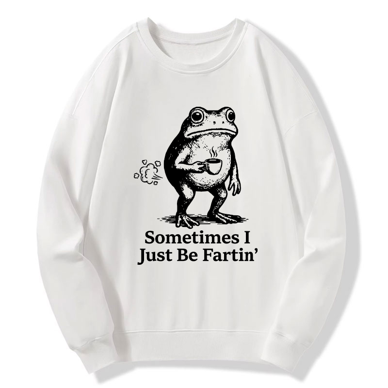 Tokyo-Tiger Farting Frog Funny meme Classic Sweatshirt
