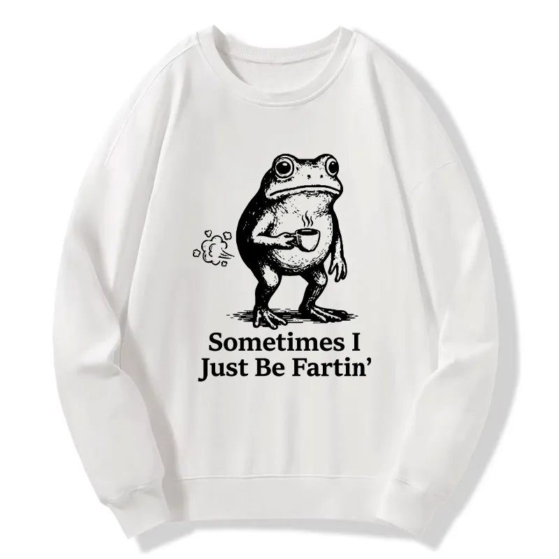 Tokyo-Tiger Farting Frog Funny meme Classic Sweatshirt