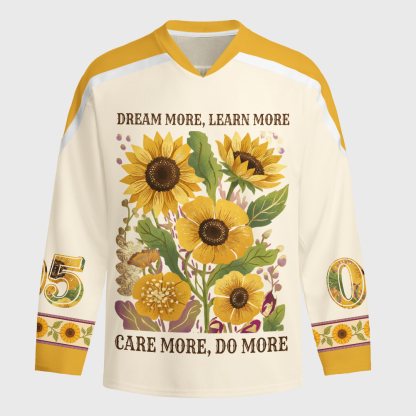 Tokyo-Tiger Bloom Forward Long-Sleeve Hockey Jersey