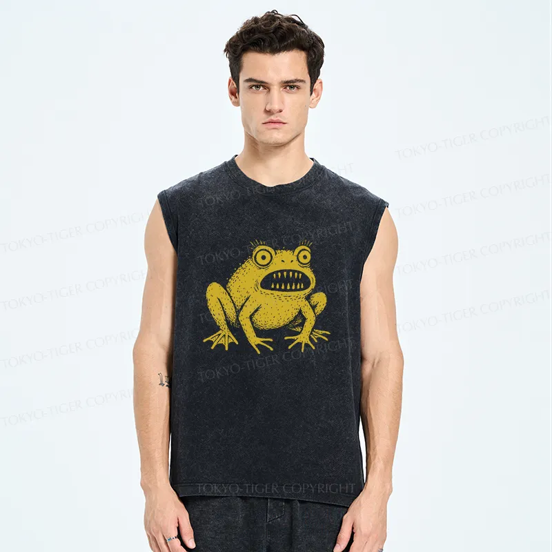 Tokyo-Tiger Horrible Japanese Frog Washed Tank