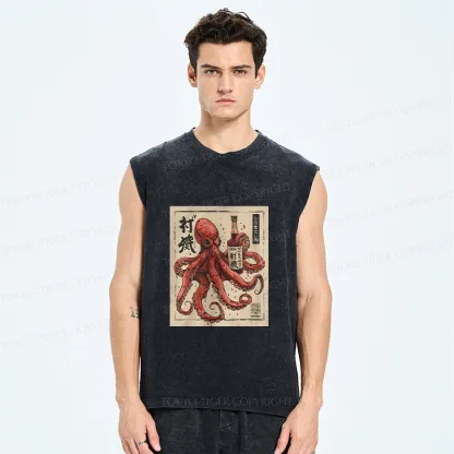 Tokyo-Tiger Osaka Saké Octopus Washed Tank