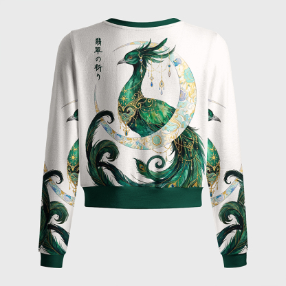 Tokyo-Tiger Light Of The Moonlit Phoenix Women's Lightweight Cardigan
