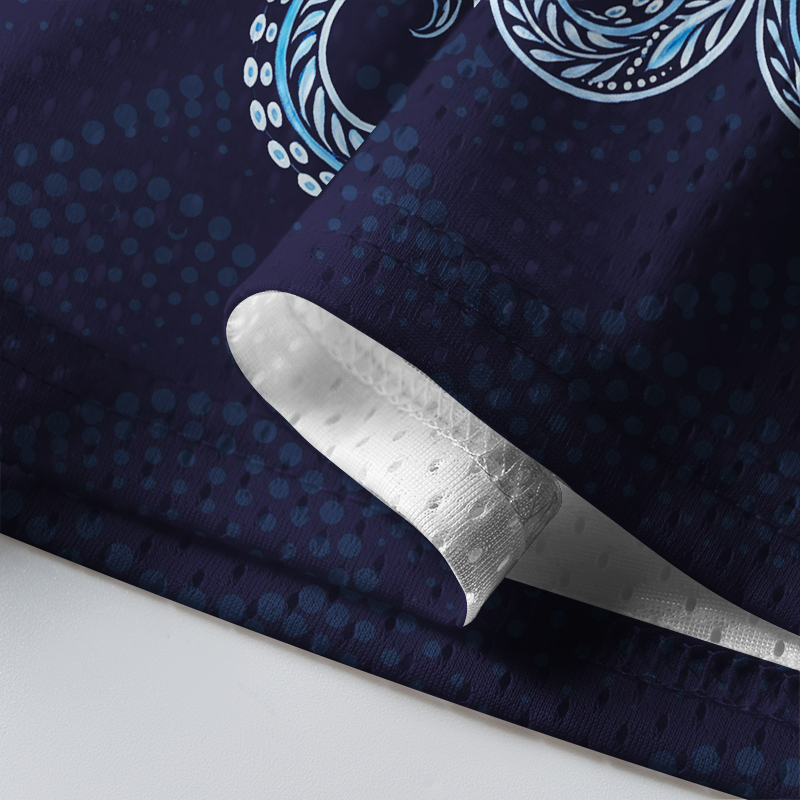 Tokyo-Tiger Tribal Octopus Mesh Jersey