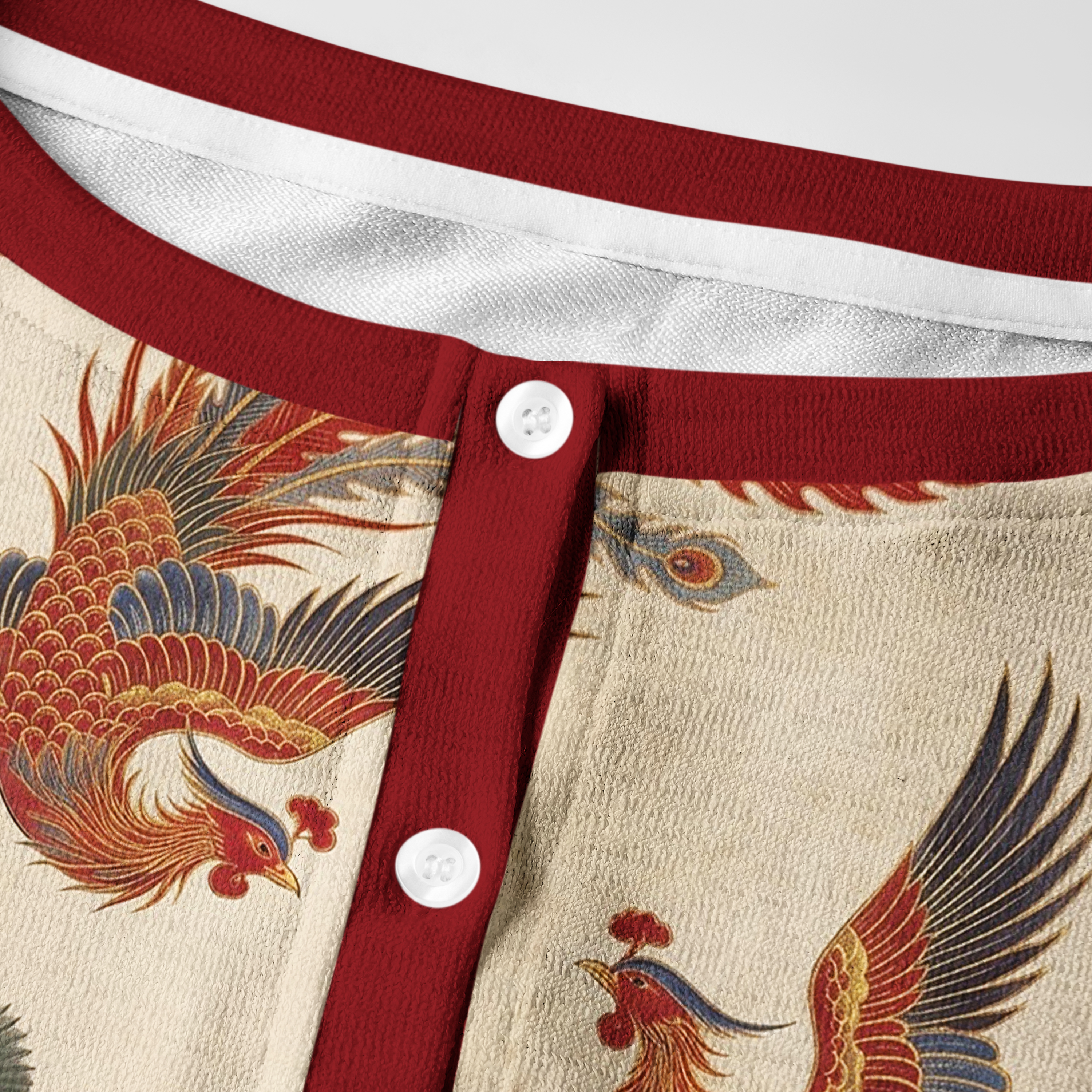 Tokyo-Tiger Vintage East Asian Phoenix Women's Lightweight Cardigan