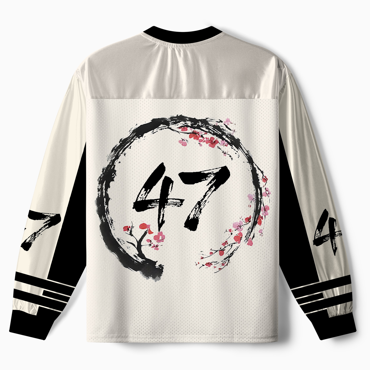 Tokyo-Tiger Justice Kanji Paneled Long Sleeve Jersey