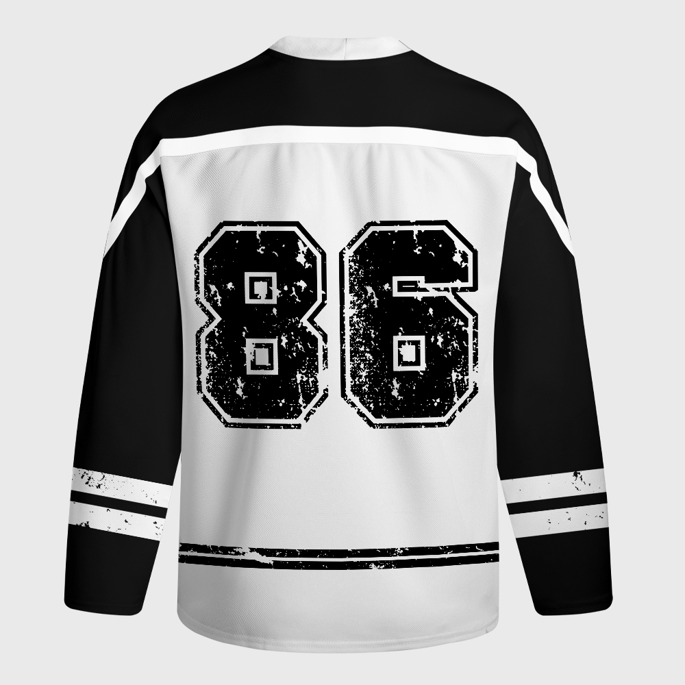 Tokyo-Tiger Dark Humor Bunny Long-Sleeve Hockey Jersey