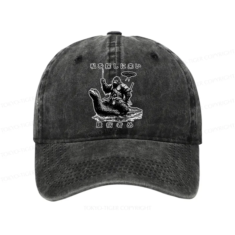 Tokyo-Tiger Can You Find Us Washed Cap