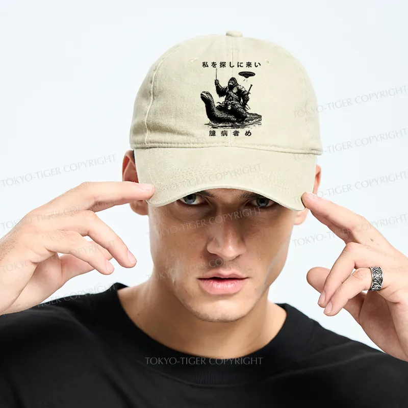 Tokyo-Tiger Can You Find Us Washed Cap