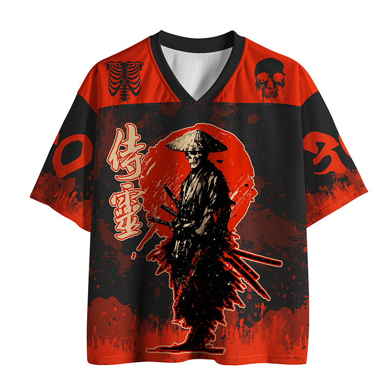 Tokyo-Tiger Ghost Samurai No.30 Mesh Jersey