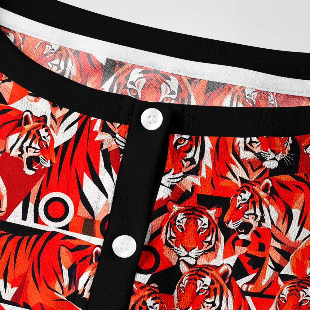 Tokyo-Tiger Tigers On The Edge Of Chaos Women's Lightweight Cardigan