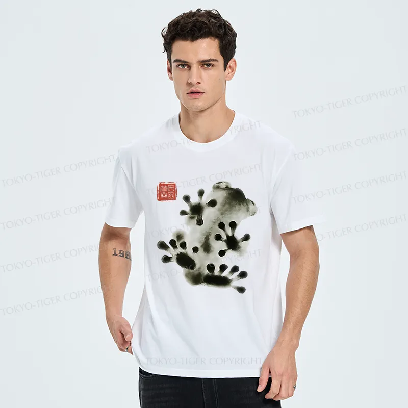 Tokyo-Tiger Ink Painting Frog Classic T-Shirt