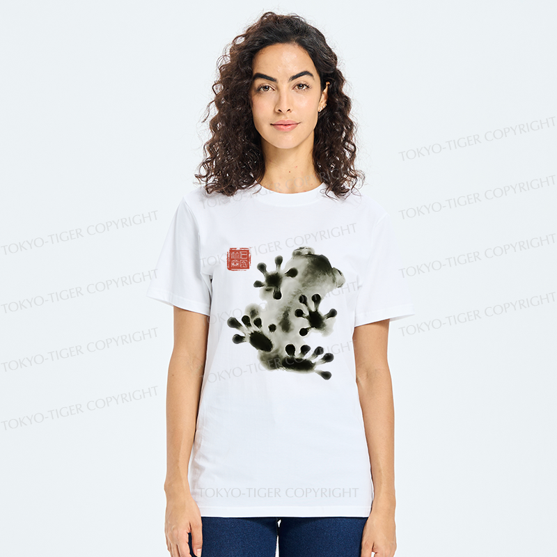 Tokyo-Tiger Ink Painting Frog Classic T-Shirt