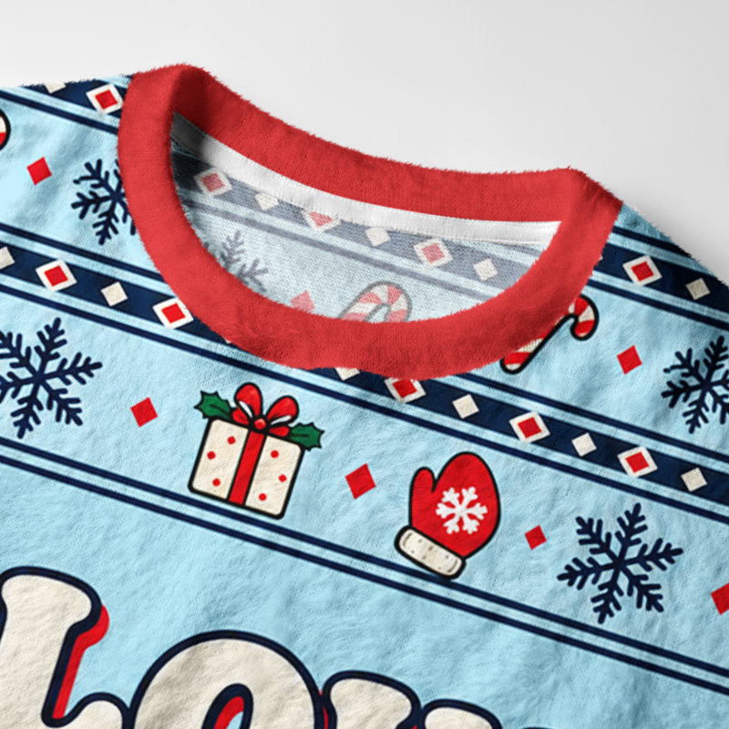 Tokyo-Tiger Funny Sloth Christmas Ugly Sweatshirt