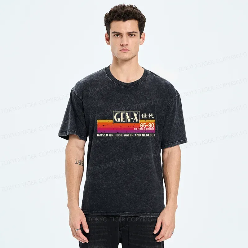 Tokyo-Tiger X Era Retro Washed T-Shirt