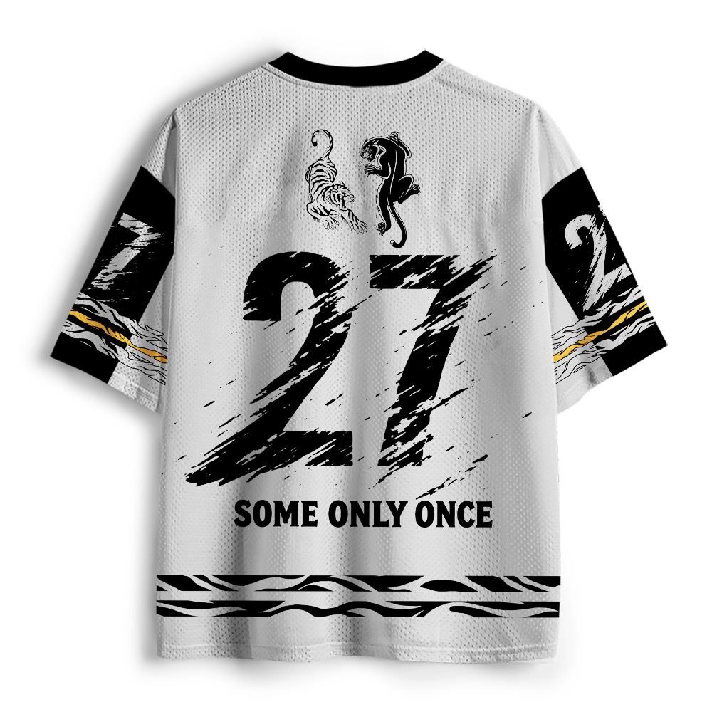 Tokyo-Tiger Funny “Big Cat” Jungle Mesh Jersey