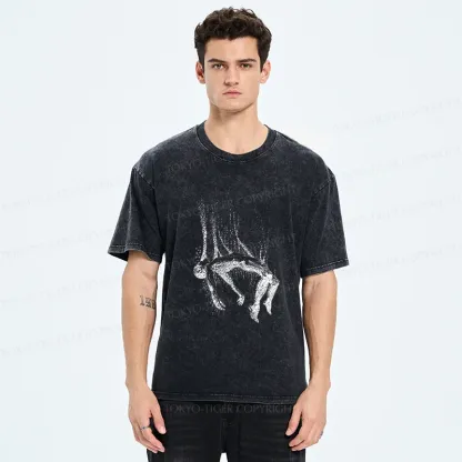 Tokyo-Tiger Lost And Wandering Soul Washed T-Shirt