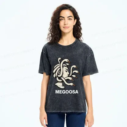 Tokyo-Tiger Legendary Goose Washed T-Shirt