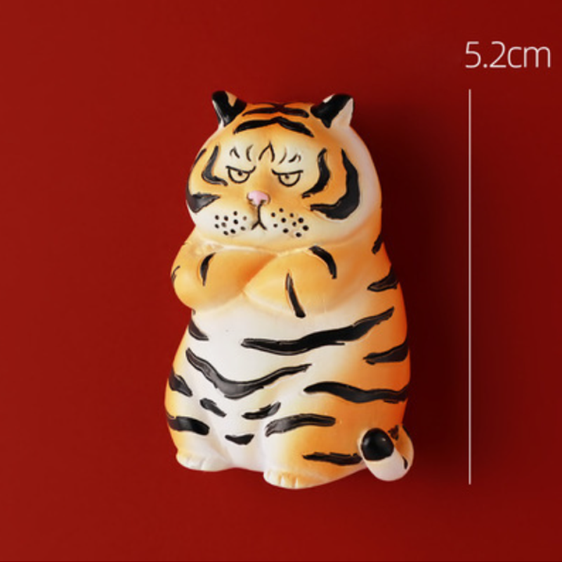 Tokyo-Tiger aloof tiger Kawaii Fridge Magnet