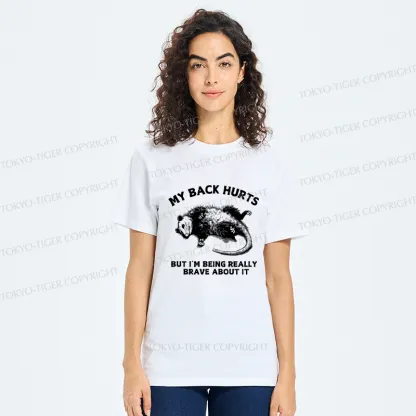 Tokyo-Tiger Opossum Lying Down Classic T-Shirt