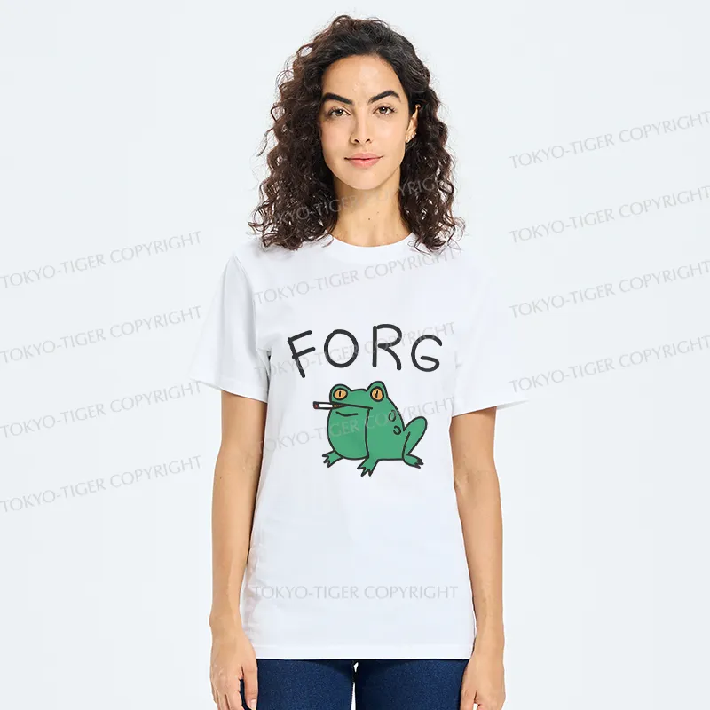 Tokyo-Tiger Smoking Frog Classic T-Shirt