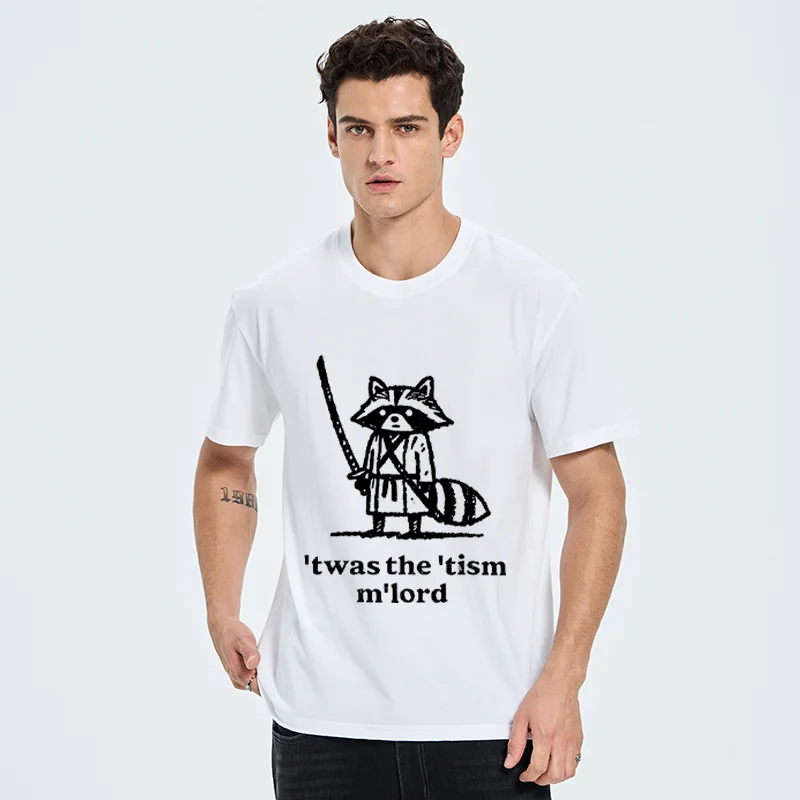 Tokyo-Tiger Focused Samurai Raccoon Classic T-Shirt