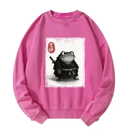 Tokyo-Tiger Blade of the Frog: A Samurai's Tale Washed Sweatshirt