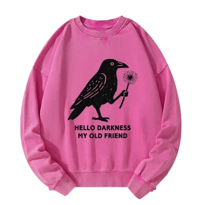 Tokyo-Tiger My Old Friend The Crow Washed Sweatshirt