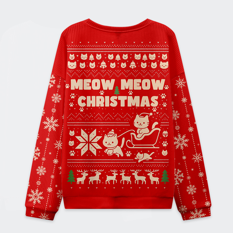 [Copy]Tokyo-Tiger meow meow Christmas Ugly Sweater