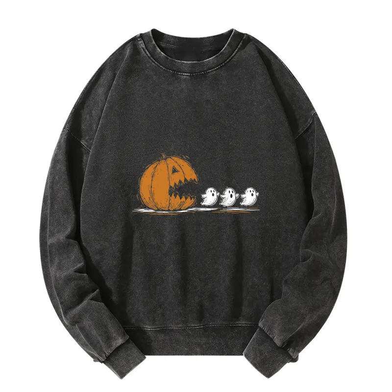 Tokyo-Tiger Halloween Game Washed Sweatshirt