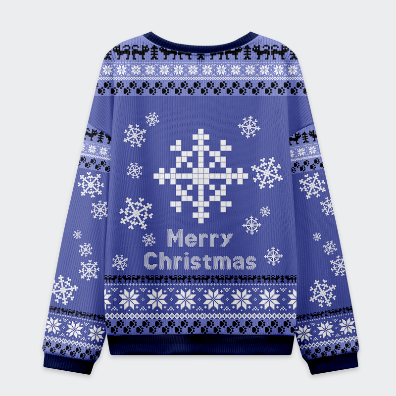 Tokyo-Tiger Cat:Everything is fine Funny Ugly Sweater