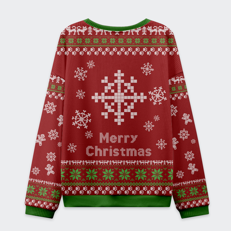 Tokyo-Tiger Chaos-mas Raccoon Samurai Ugly Sweater