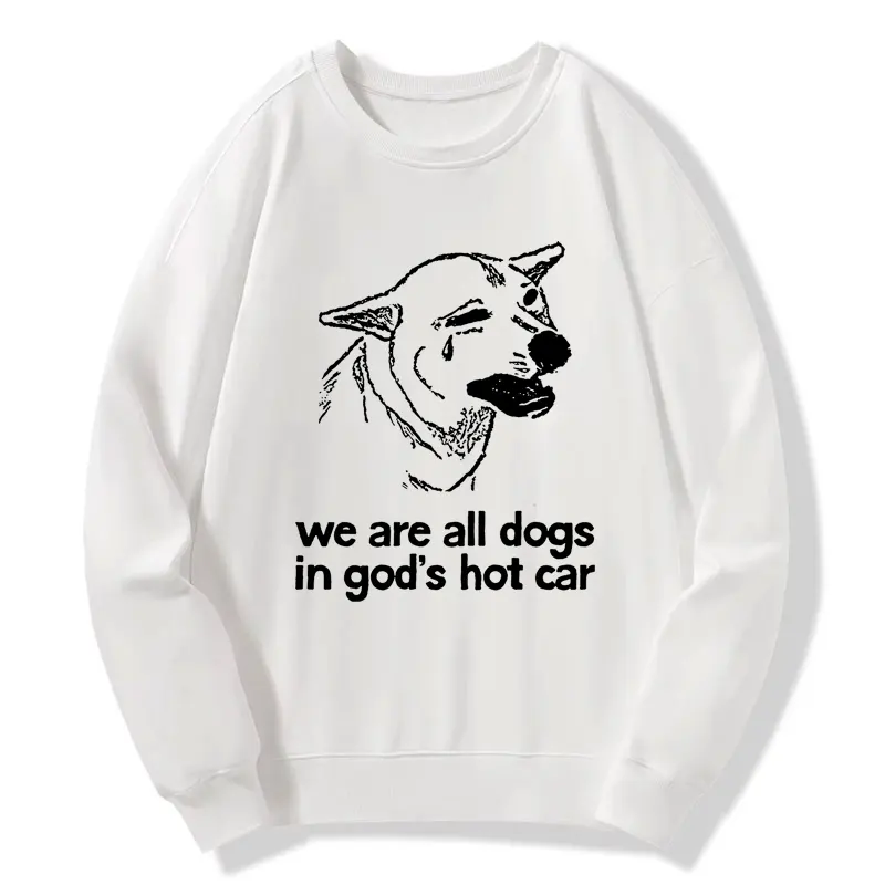 Tokyo-Tiger Sad Dog Funny Classic Sweatshirt